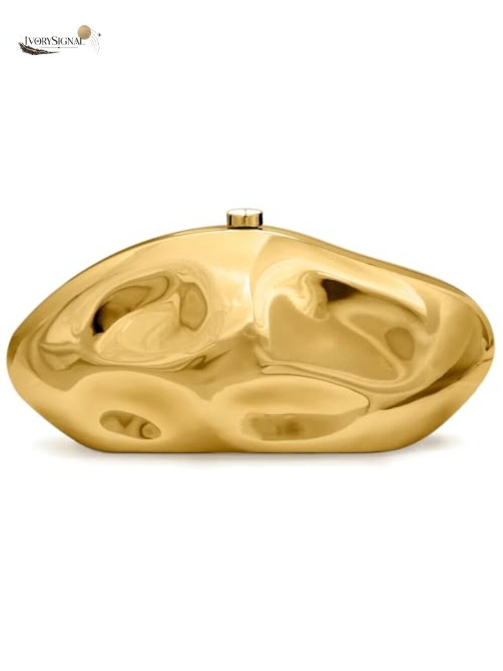 Acrylic Clutch Purse for Women Evening Bag - Irregular Shell Box Clutch with